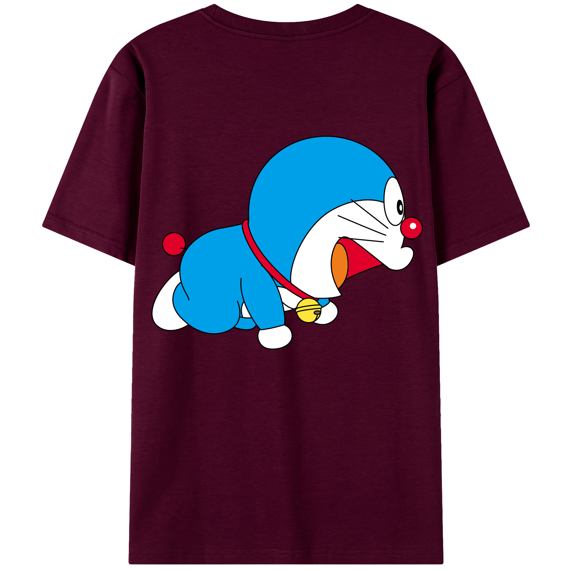 （画像用） ドラえもん Doraemon レディース半袖Tシャツ(バックプリント)